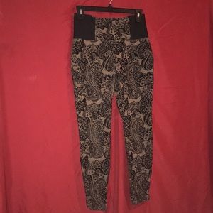 Maurice high wasted velvet pants